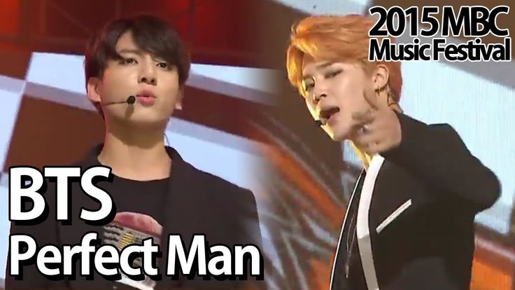 2015 Mbc Music Festival Bts Perfect Man