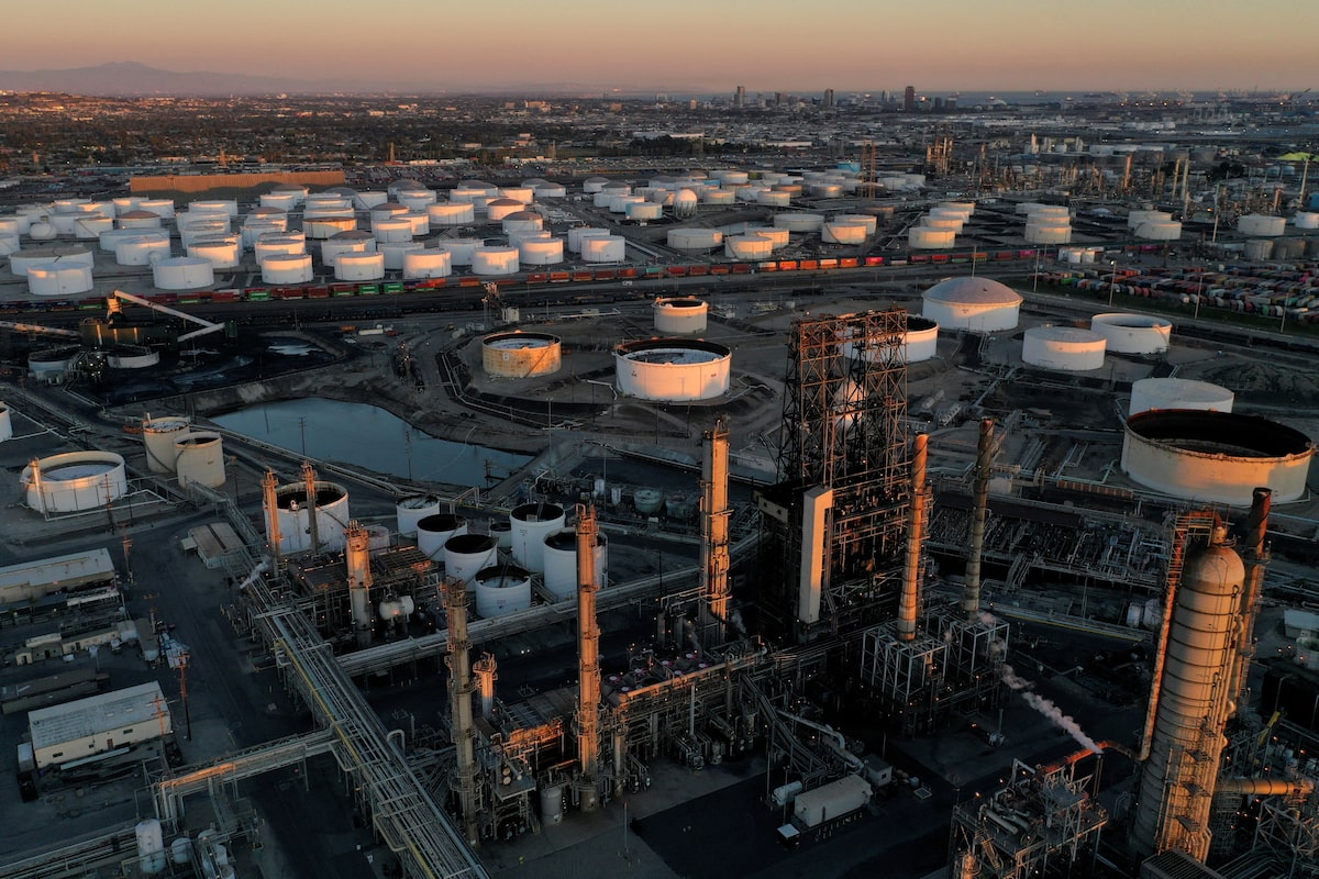 American Oil Refinery