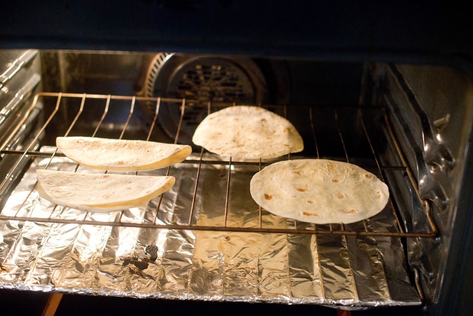 How to Toast Tortillas in the Oven