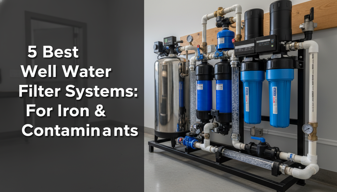 Well Water Filtration on Top of the World Designated Place