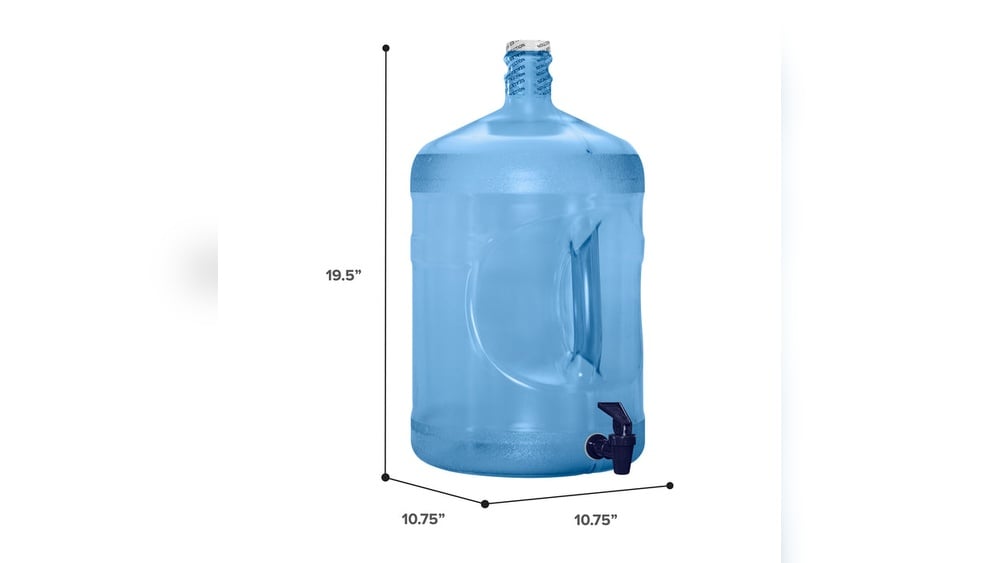 How Tall Is a 5 Gallon Water Jug