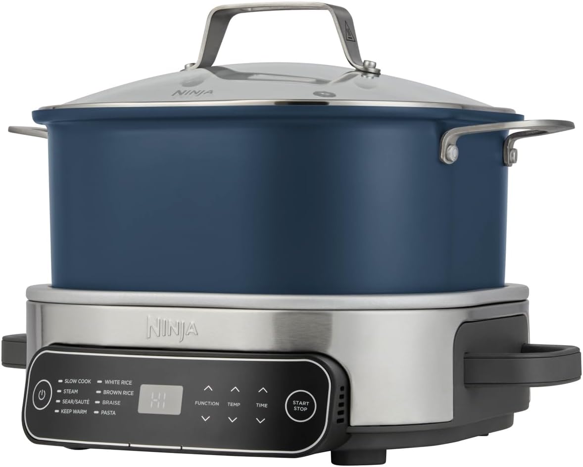 Ninja Foodi 8-Mode 6L Possiblecooker Rice & Slow Cooker Mc1101Uk