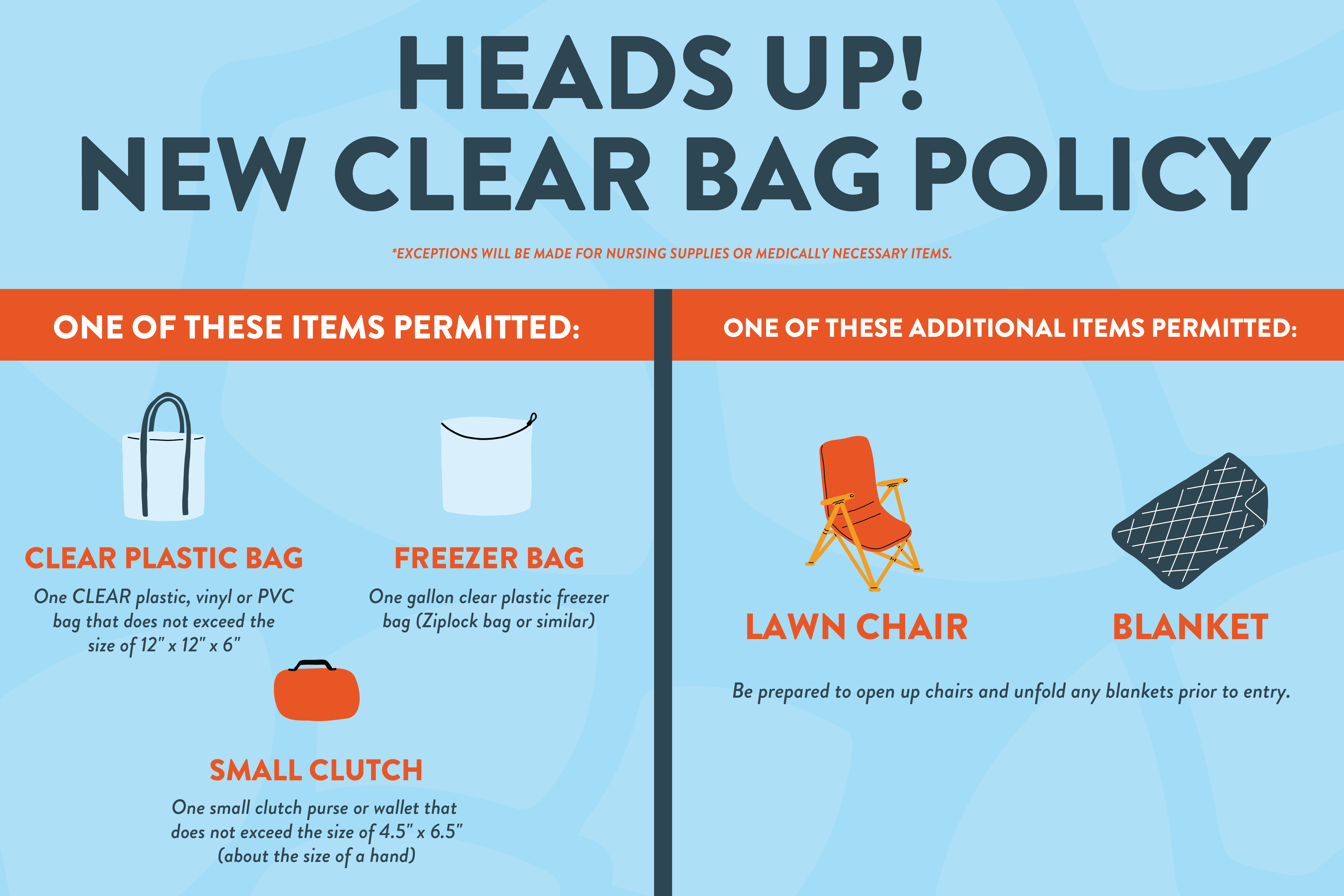 Zoo Atlanta Clear Bag Policy