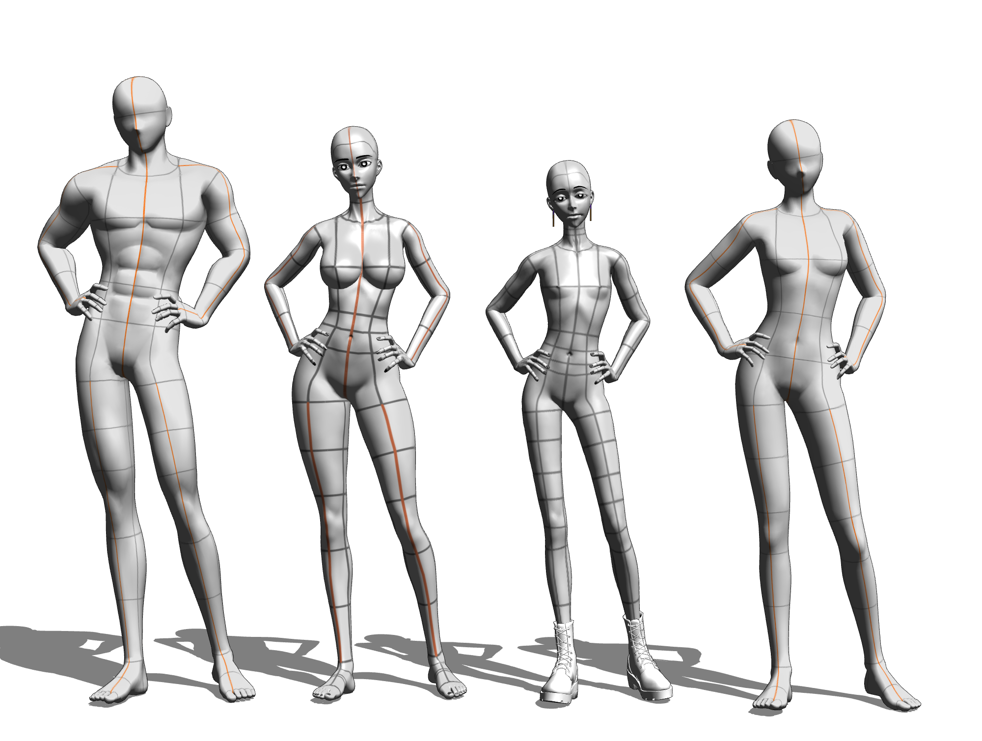 腰に手を当てるイラストが劇的に垢抜ける！プロの描き方と違和感解消法