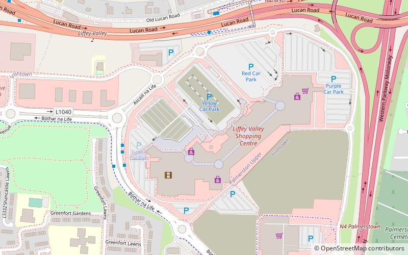 Liffey Valley Shopping Centre Map