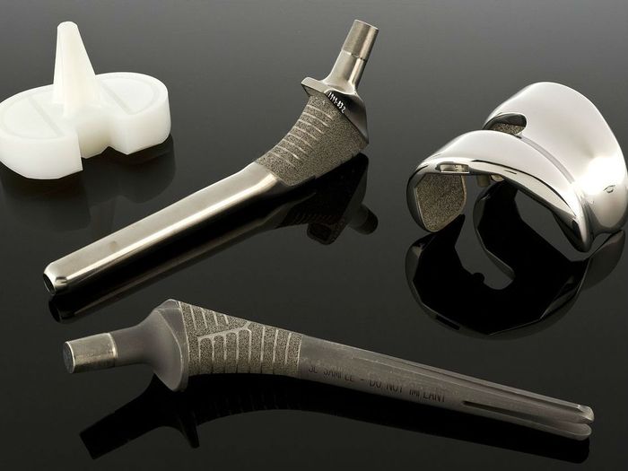 Titanium Hip After Cremation