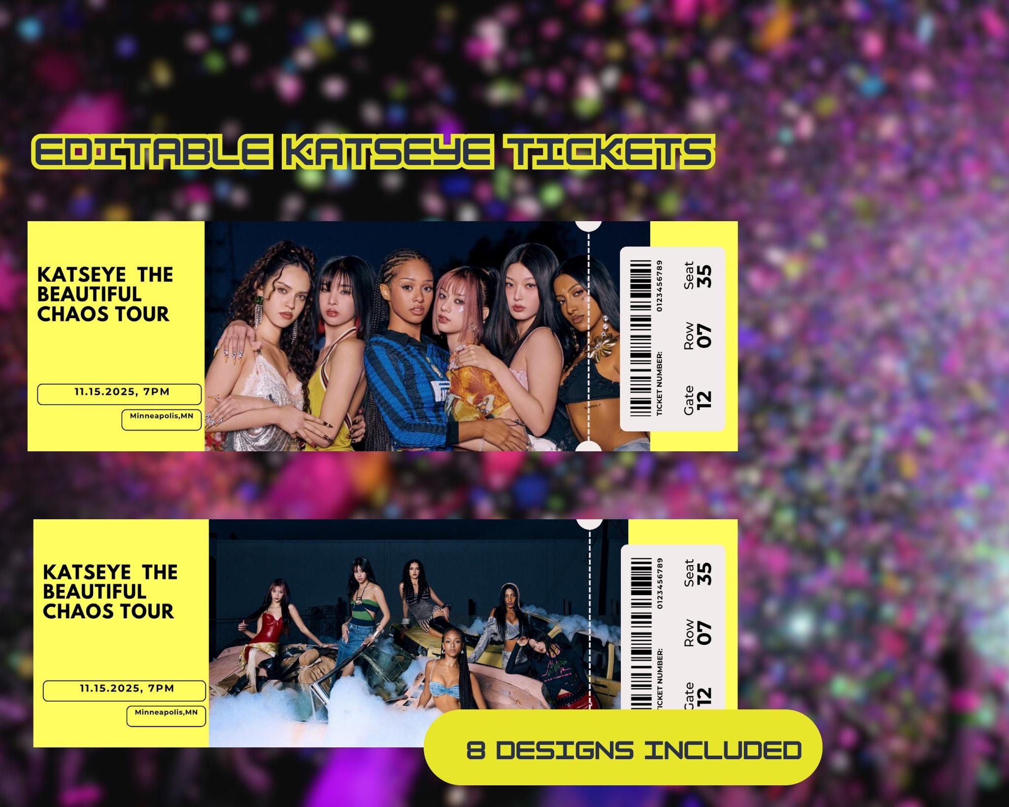 Katseye Beautiful Chaos Tour Ticket Prices