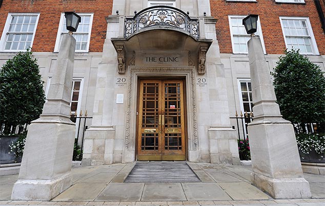 The London Clinic Consulting Rooms at 5 Devonshire Place