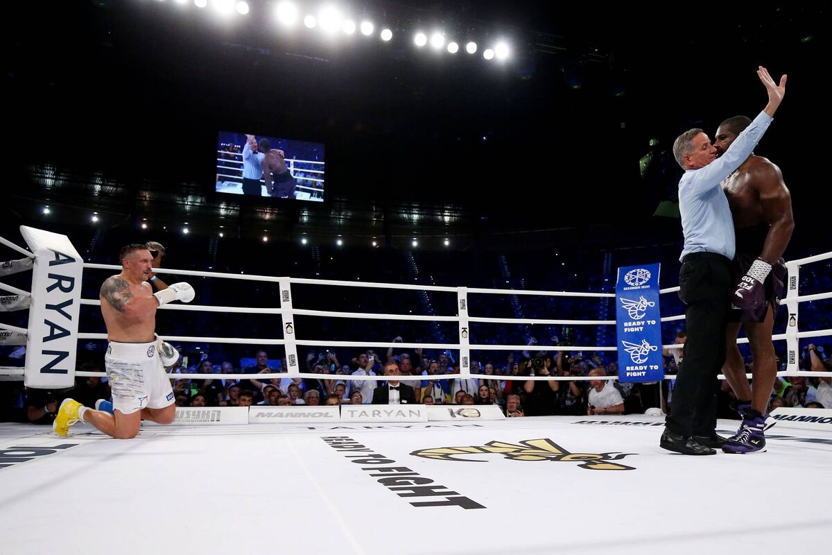 What Time Is Usyk Dubois Ring Walk