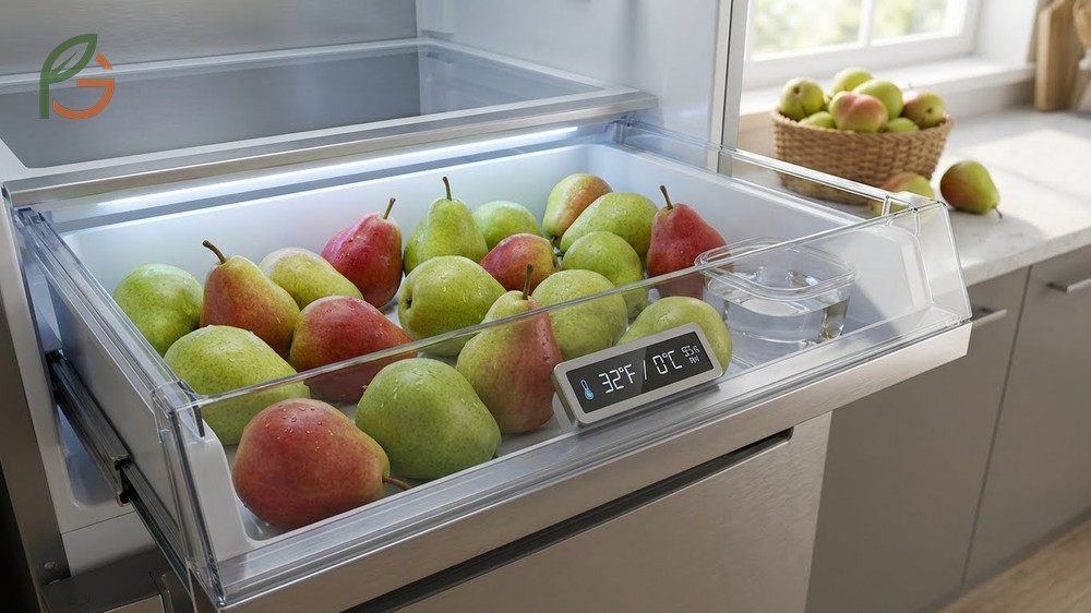 Store Pears in Fridge