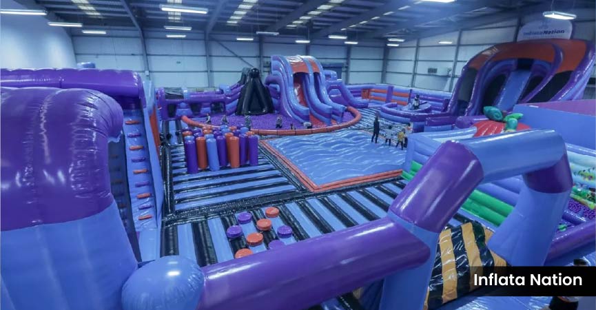 Inflata Nation Inflatable Theme Park Huddersfield