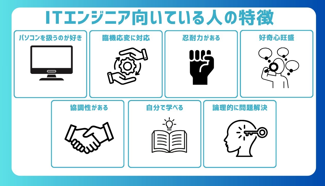 Seに向いている人の意外な共通点！文系未経験が成功する適性と条件