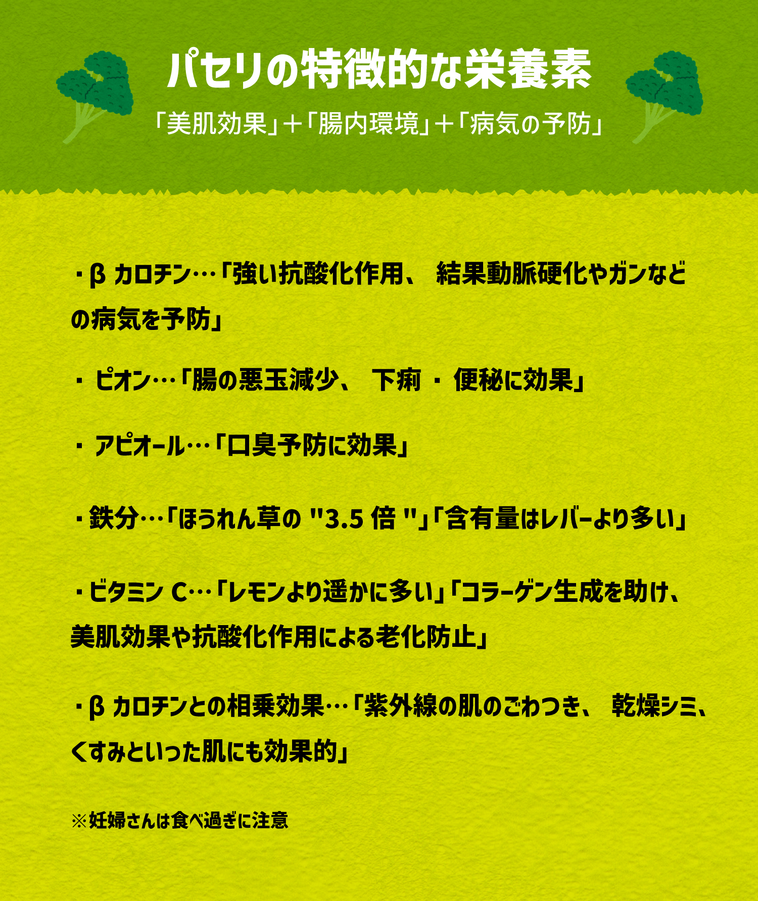 お皿の飾りはNg？パセリの驚くべき効能と栄養をプロが徹底解説