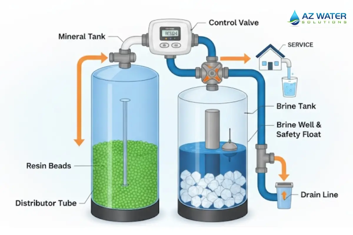 How Does a Brine Tank Work