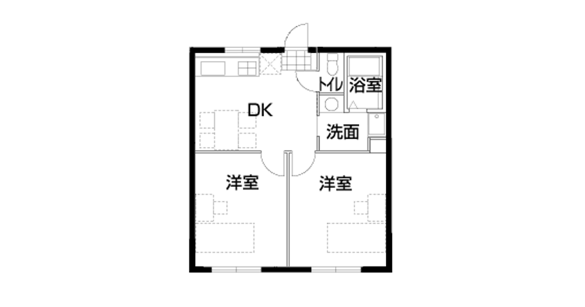 都営住宅2Dkの内装劇的変身！原状回復できるおしゃれDiy術