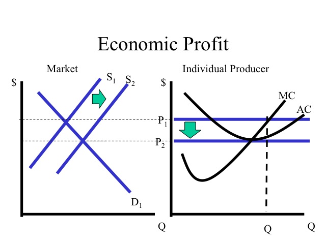 Economic Profits in an Industry Suggest the Industry