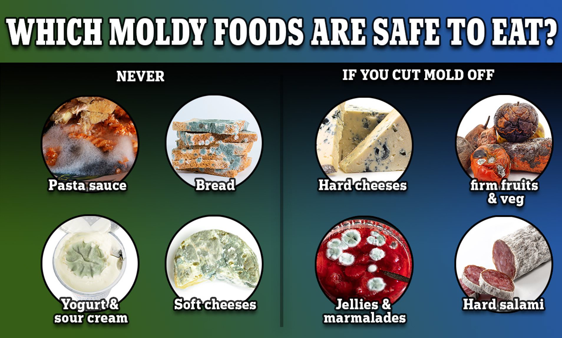 How Much Mold Is Dangerous to Eat