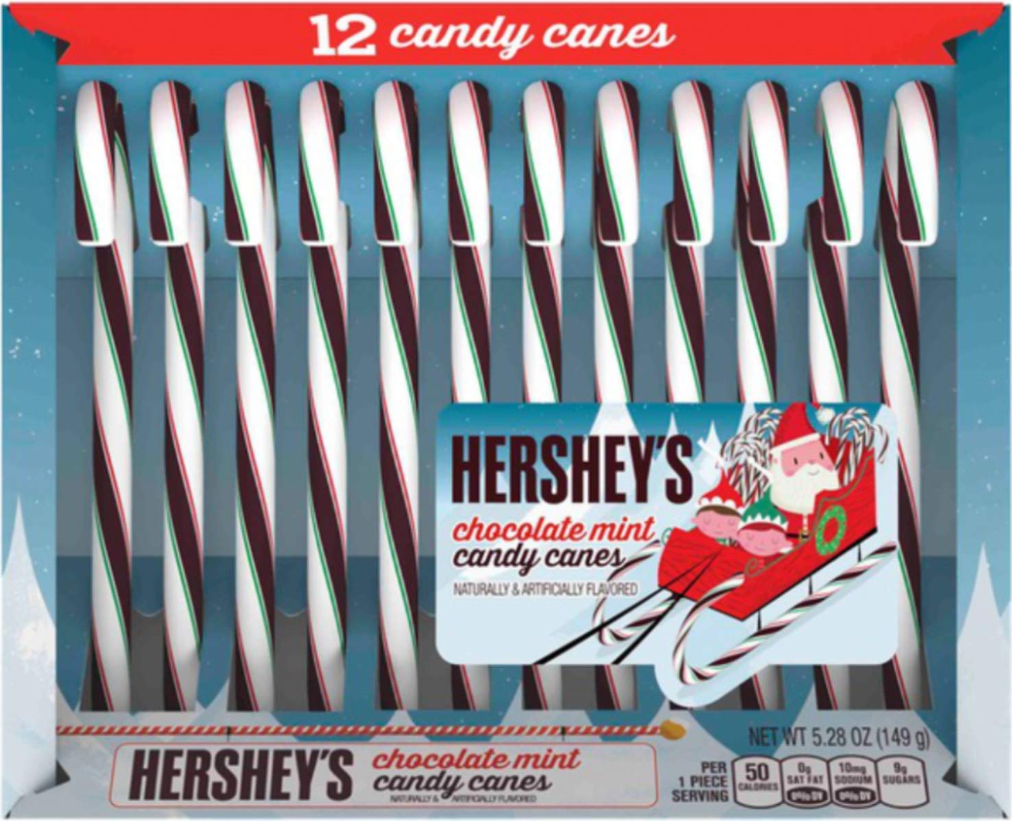 Mint Chocolate Candy Canes