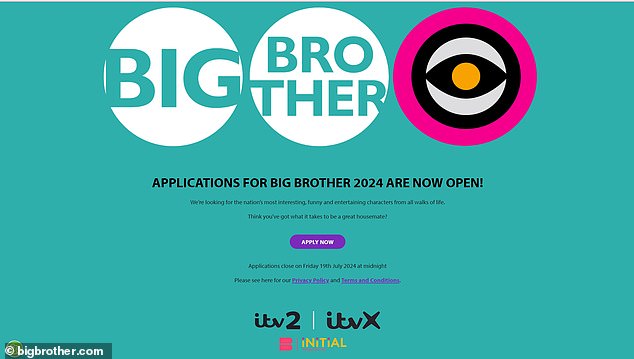Apply to Be in Big Brother