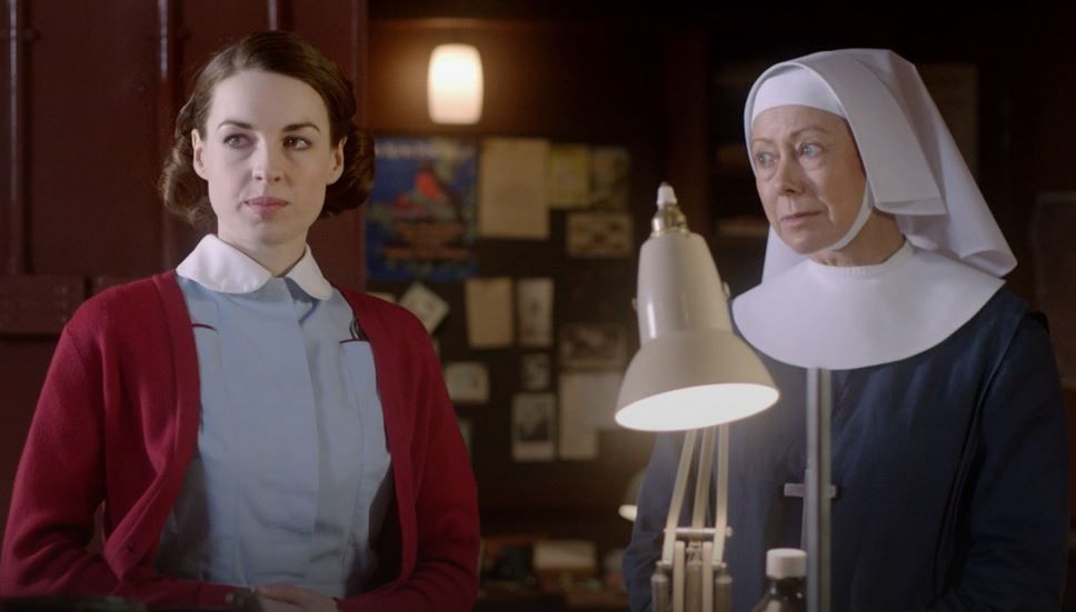 Voice over on Call the Midwife