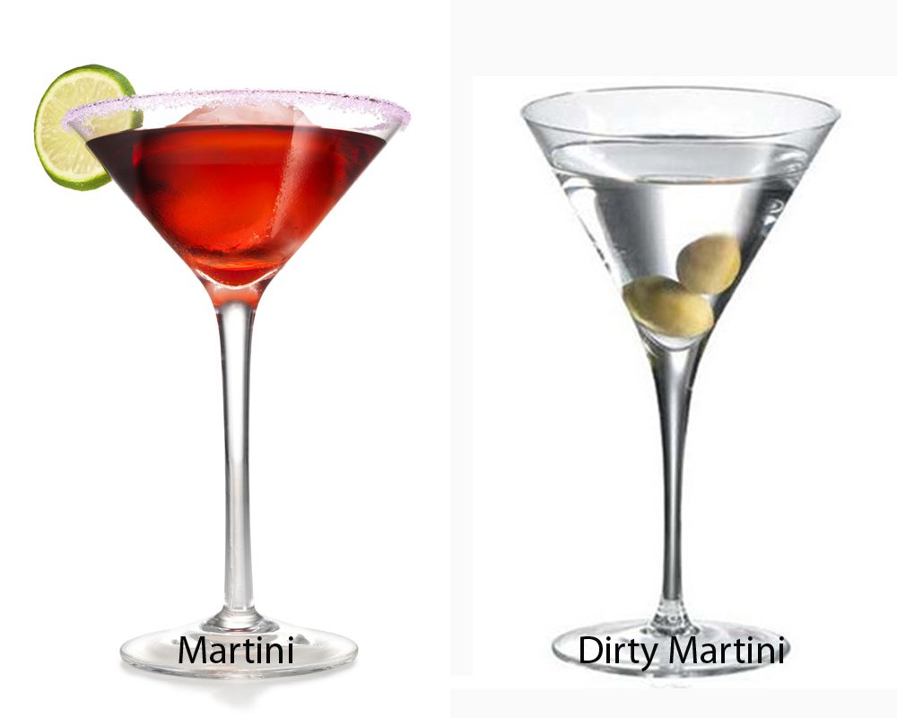 Wet vs Dry Martini
