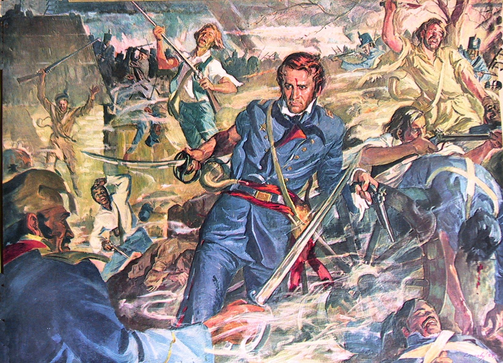 William B Travis Cause of Death