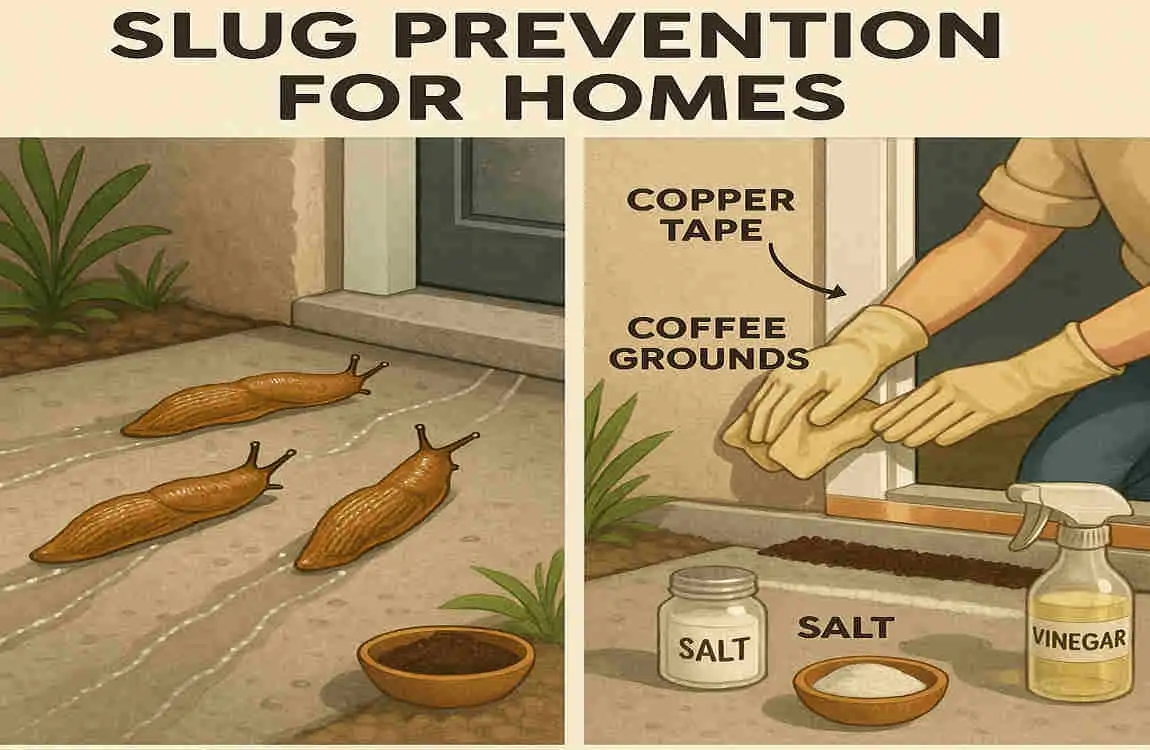 How Do You Stop Slugs Coming into the House