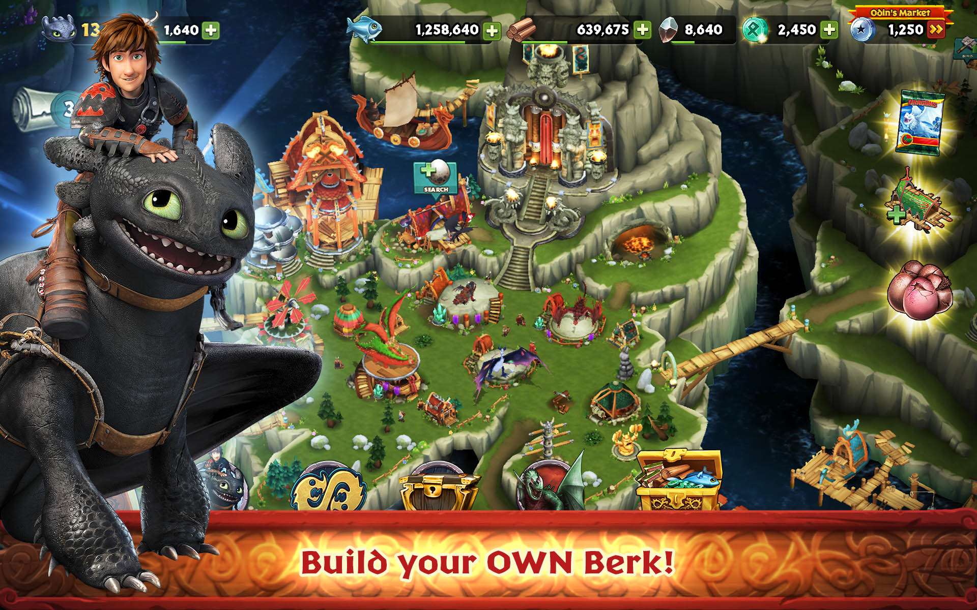 Dragon Riders of Berk Game Free Online