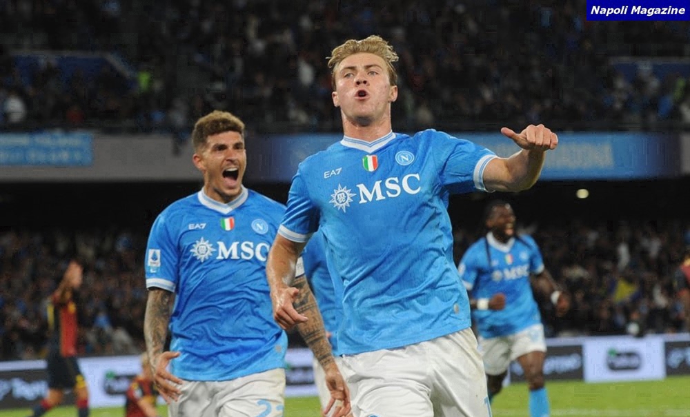 Napoli's 4-3-3 Formation: Politano, Hojlund, and Santos up Front