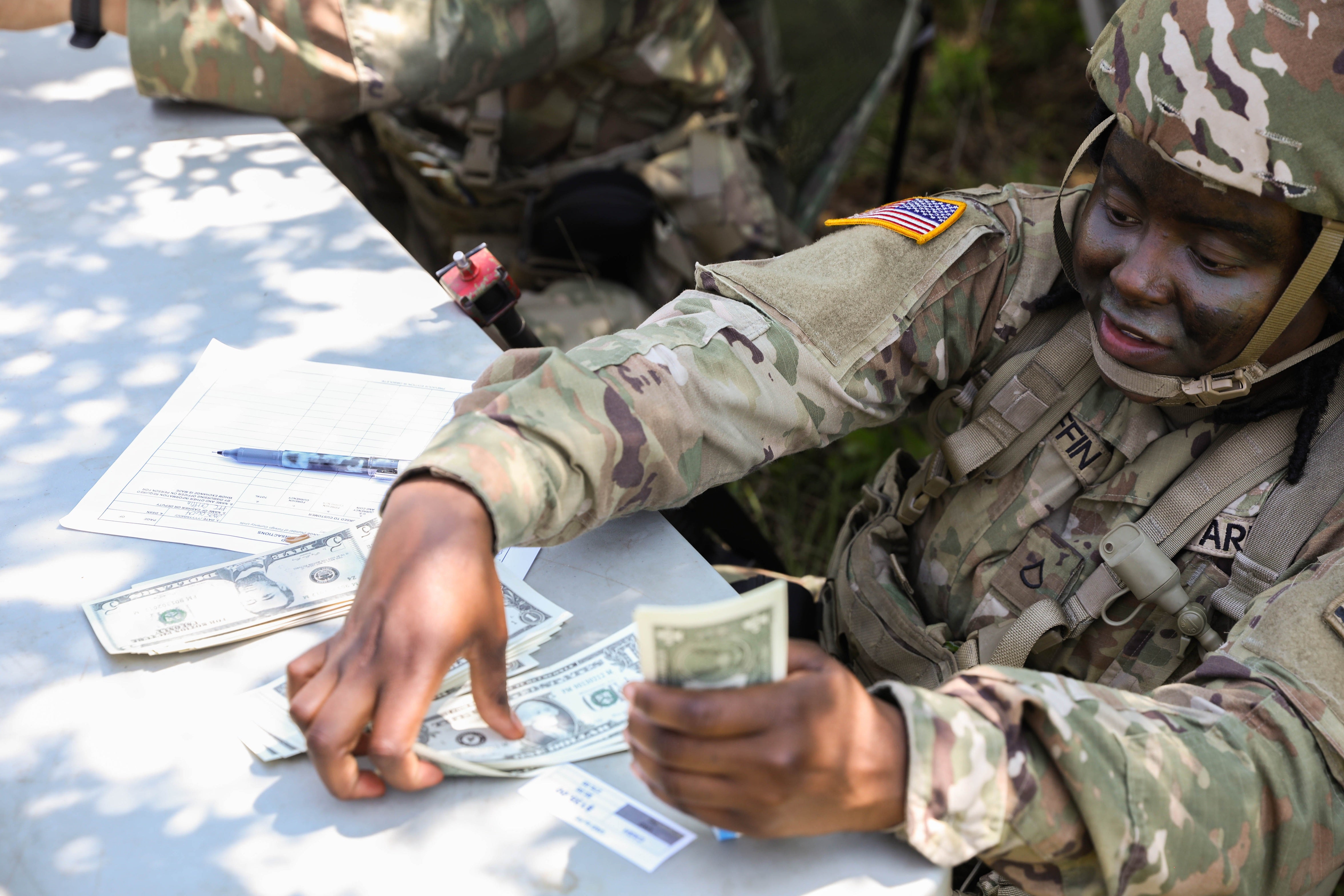Payment of Army Soldier