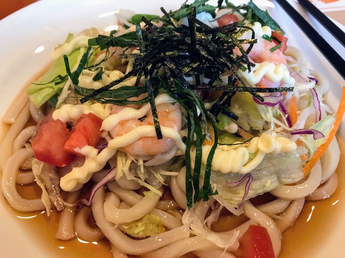 ガスト和風サラダうどん再現レシピ！黄金比つゆと門外不出の極意