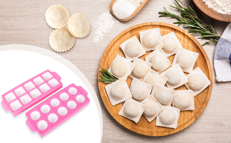 Ravioli Baking for Plastic Mold
