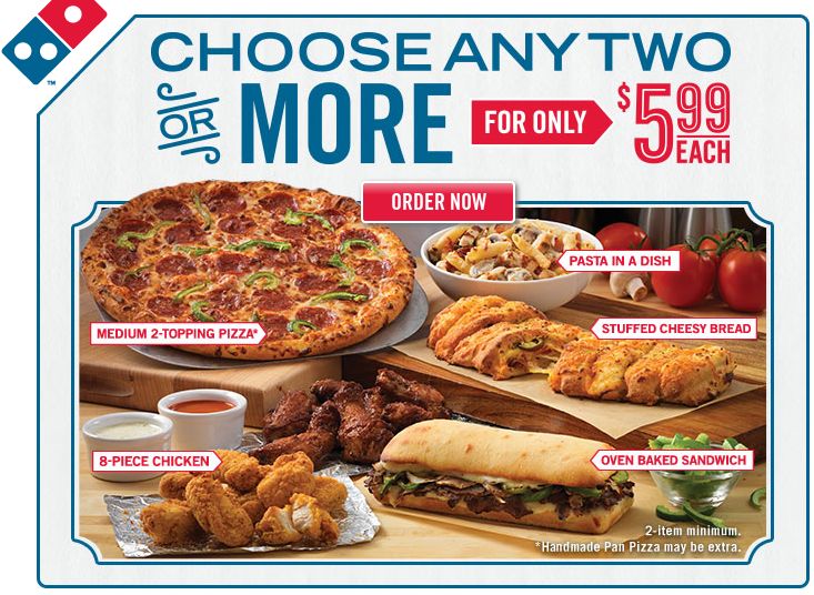 Domino's Menu Deals