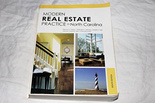 Modern Real Estate Practice in North Carolina