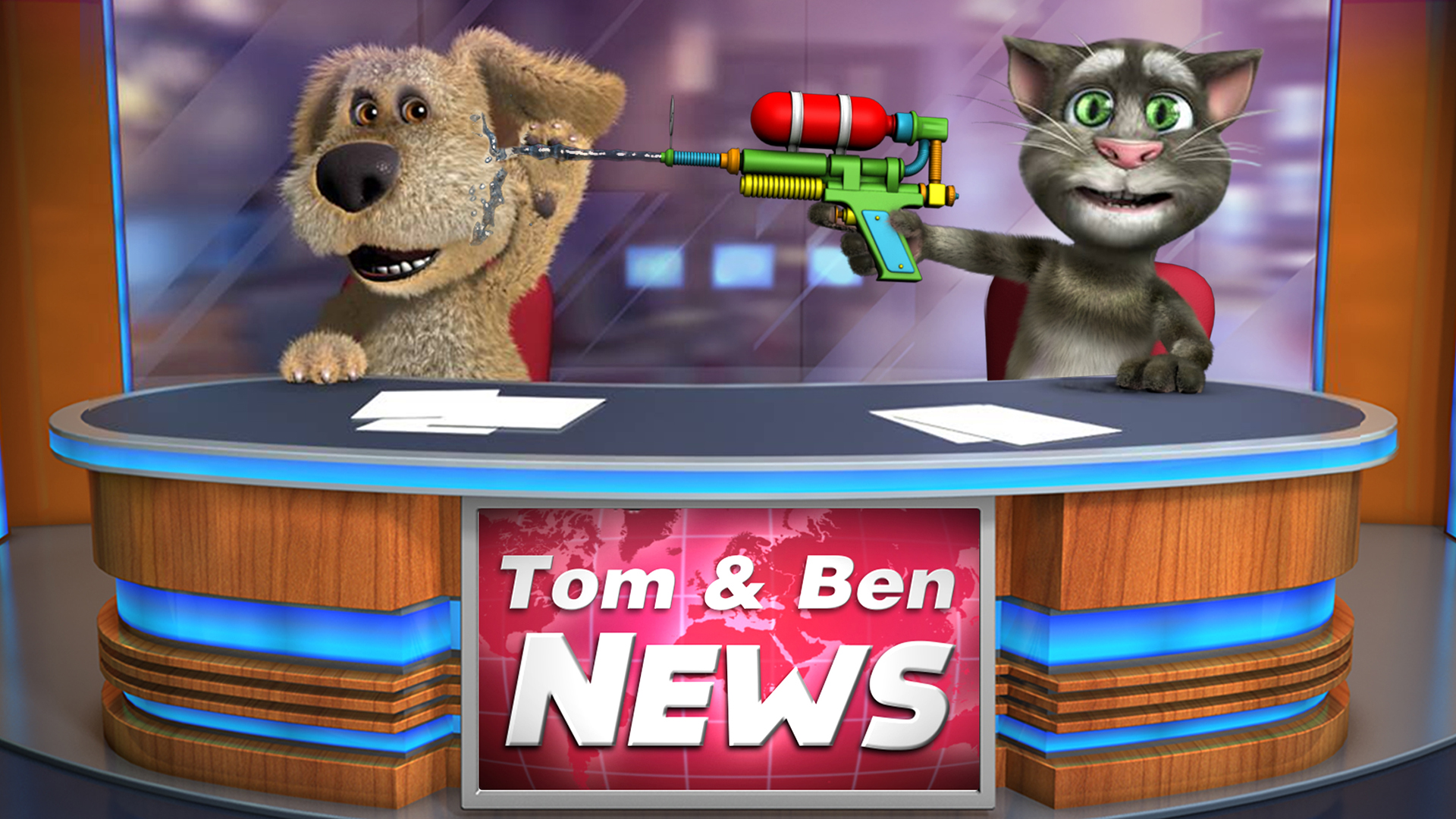 Talking Tom and Talking Ben News