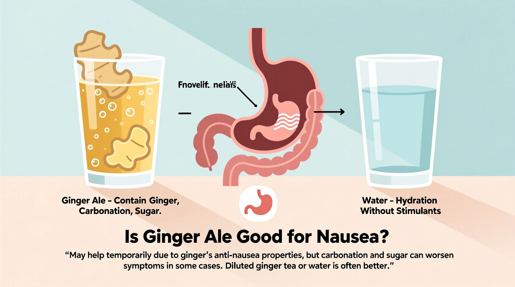 Ginger Ale for Throwing Up
