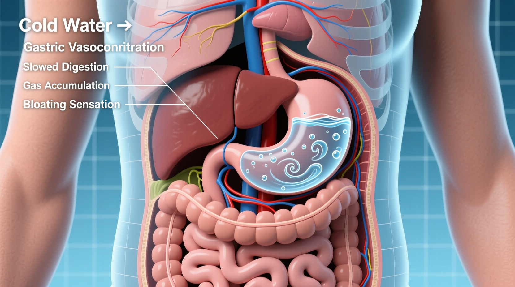Does Cold Water Cause Bloating