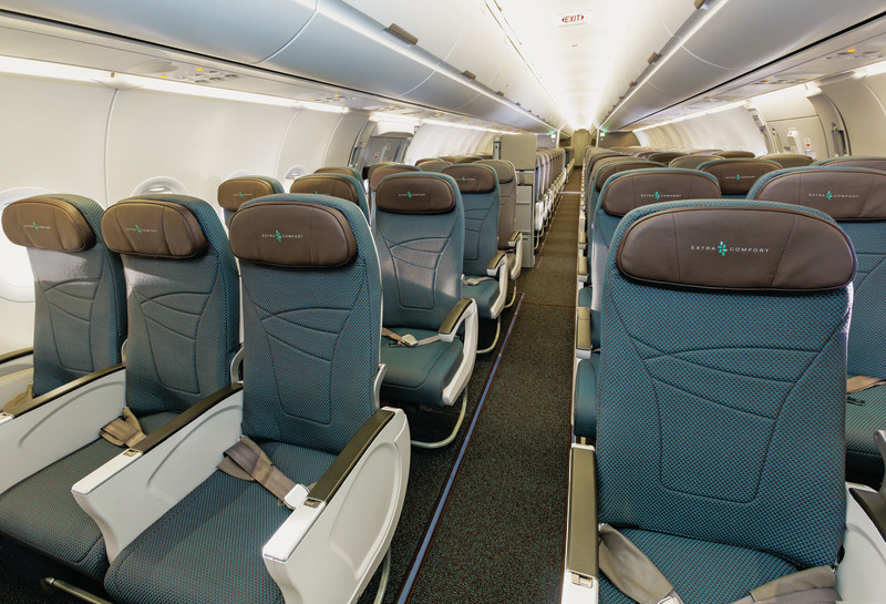 Hawaiian Airlines Airbus A321 Extra Comfort Seats