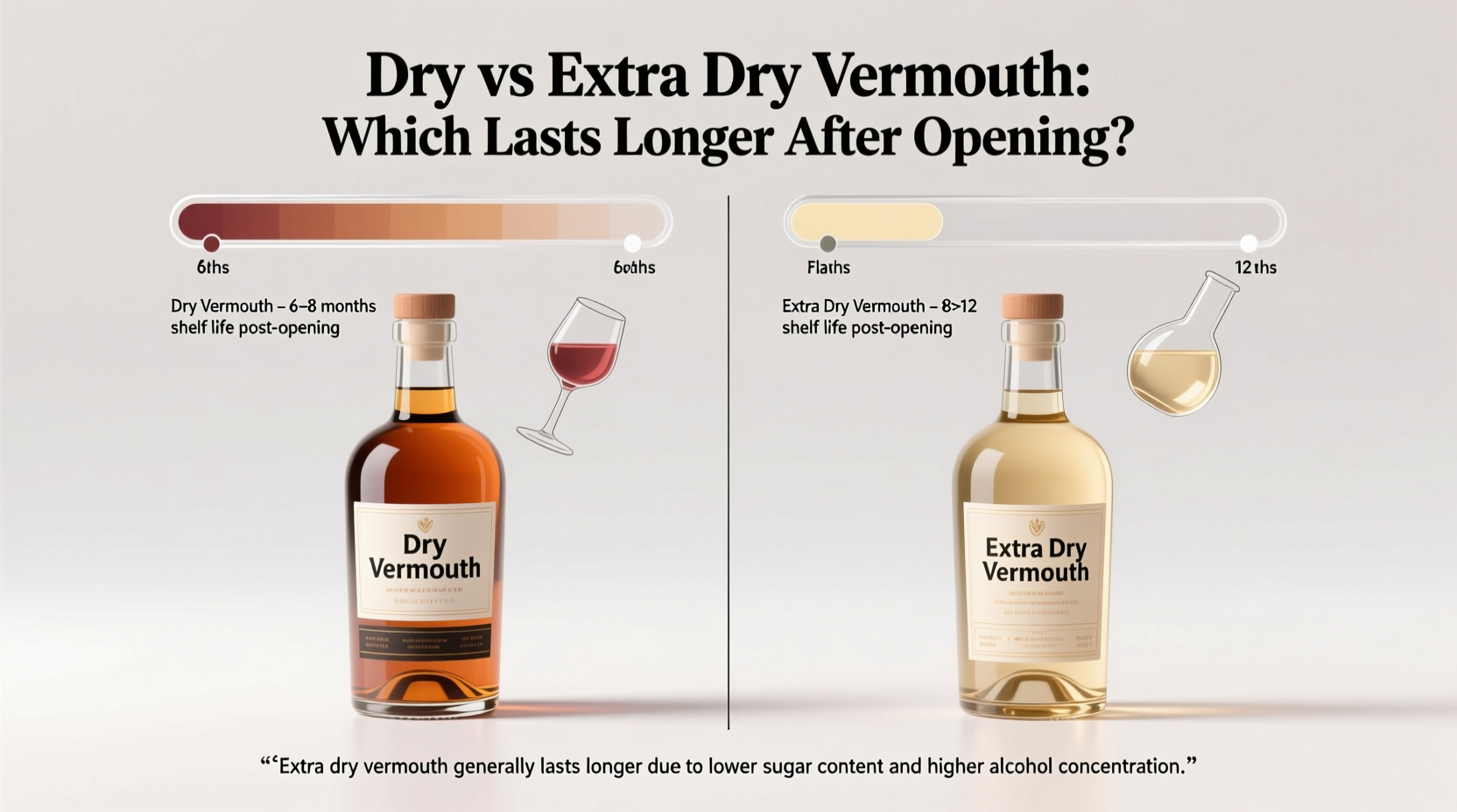 Dry vs Extra Dry Vermouth