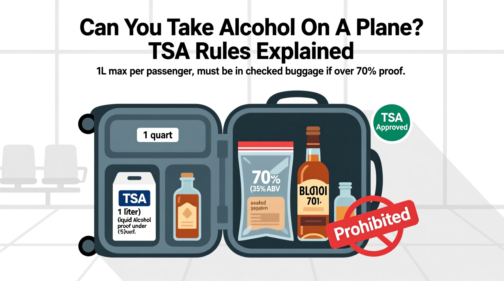 Alcohol on Carry on Baggage
