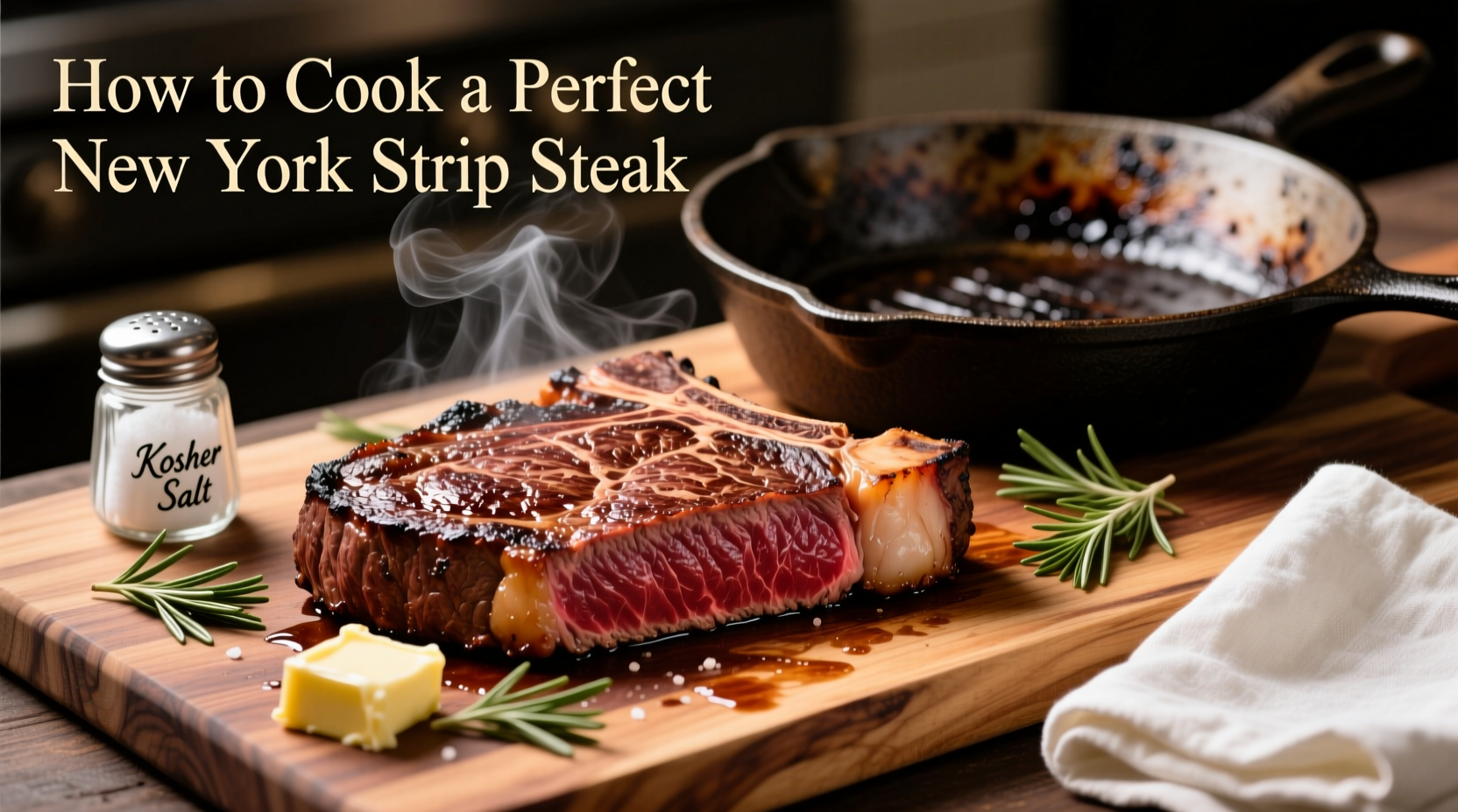 How to Cook Thick New York Strip