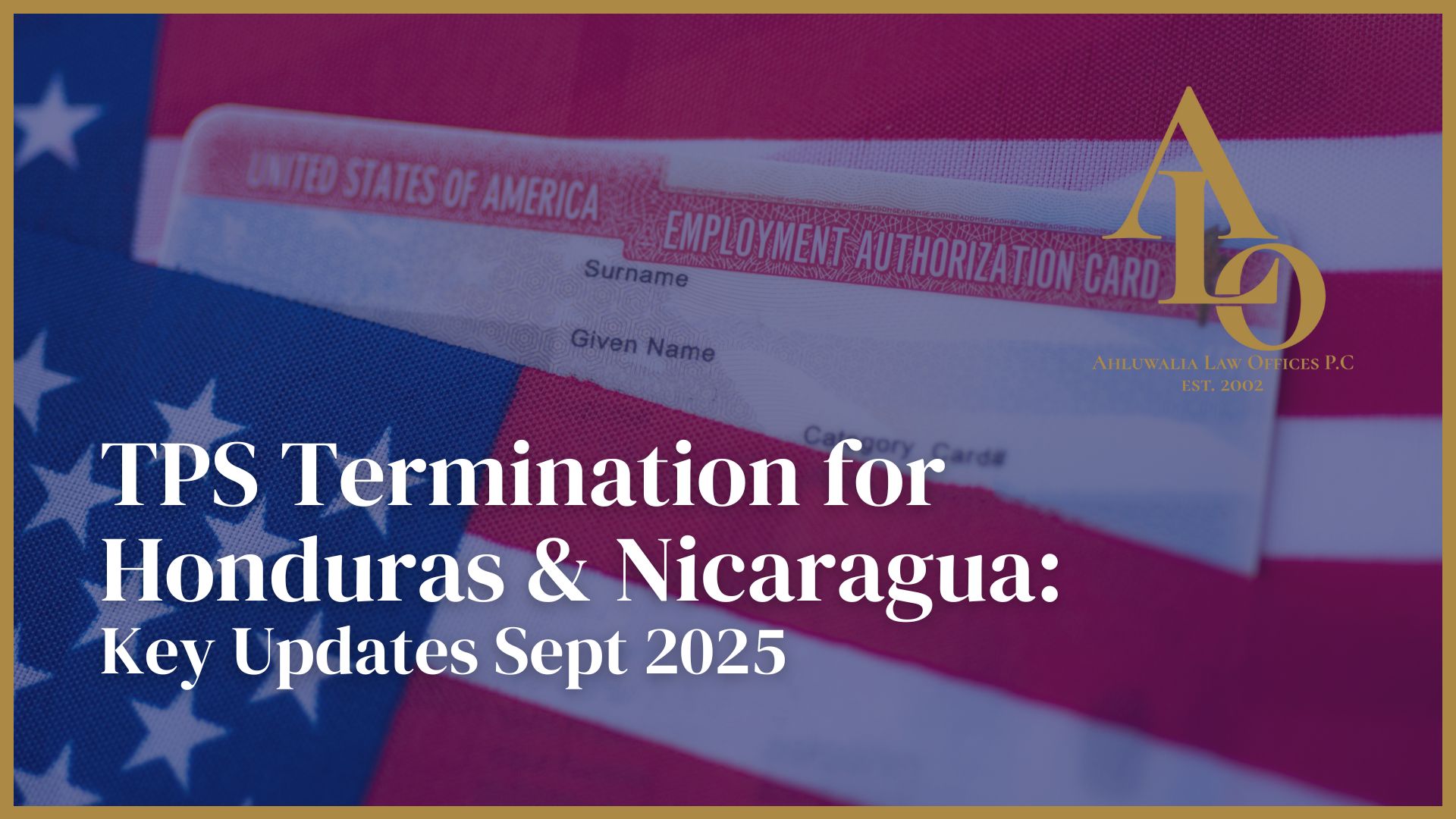 Tps Status for Honduras