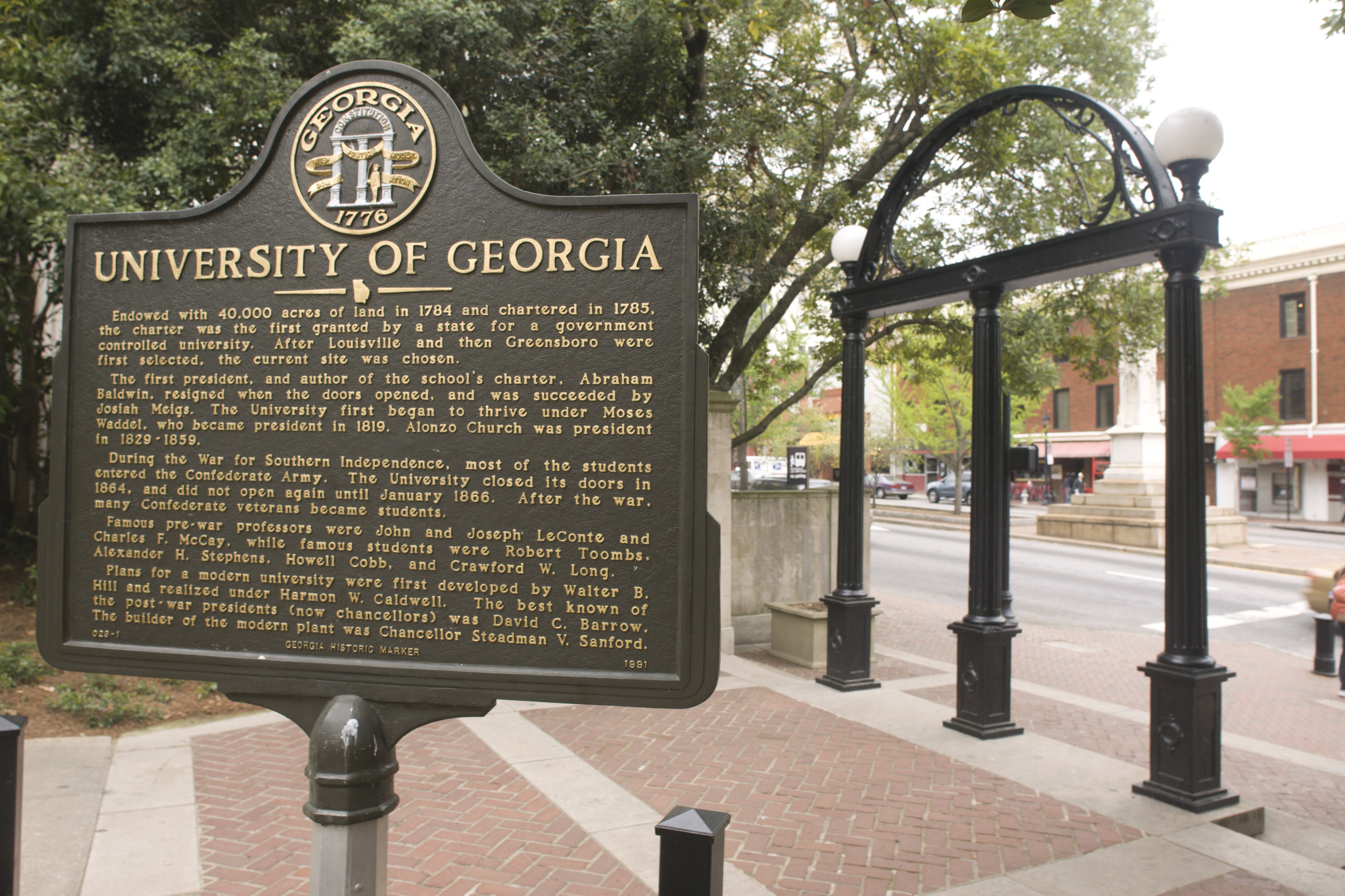 What Year Was the University of Georgia Founded