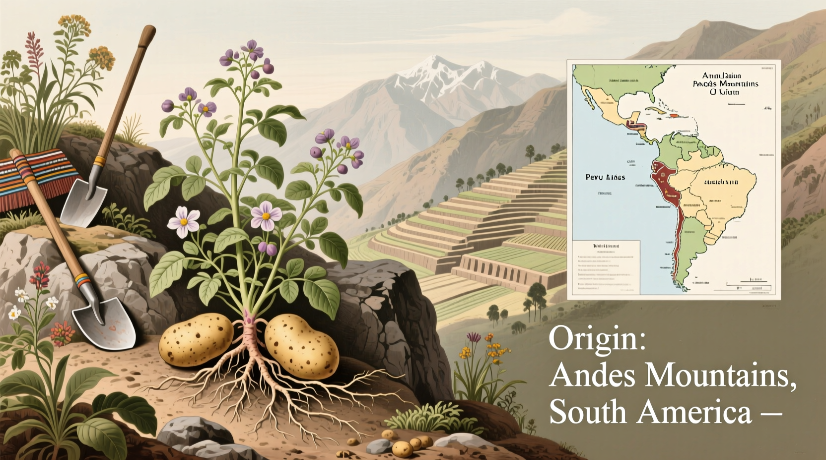 What Country Did Potatoes Originate From