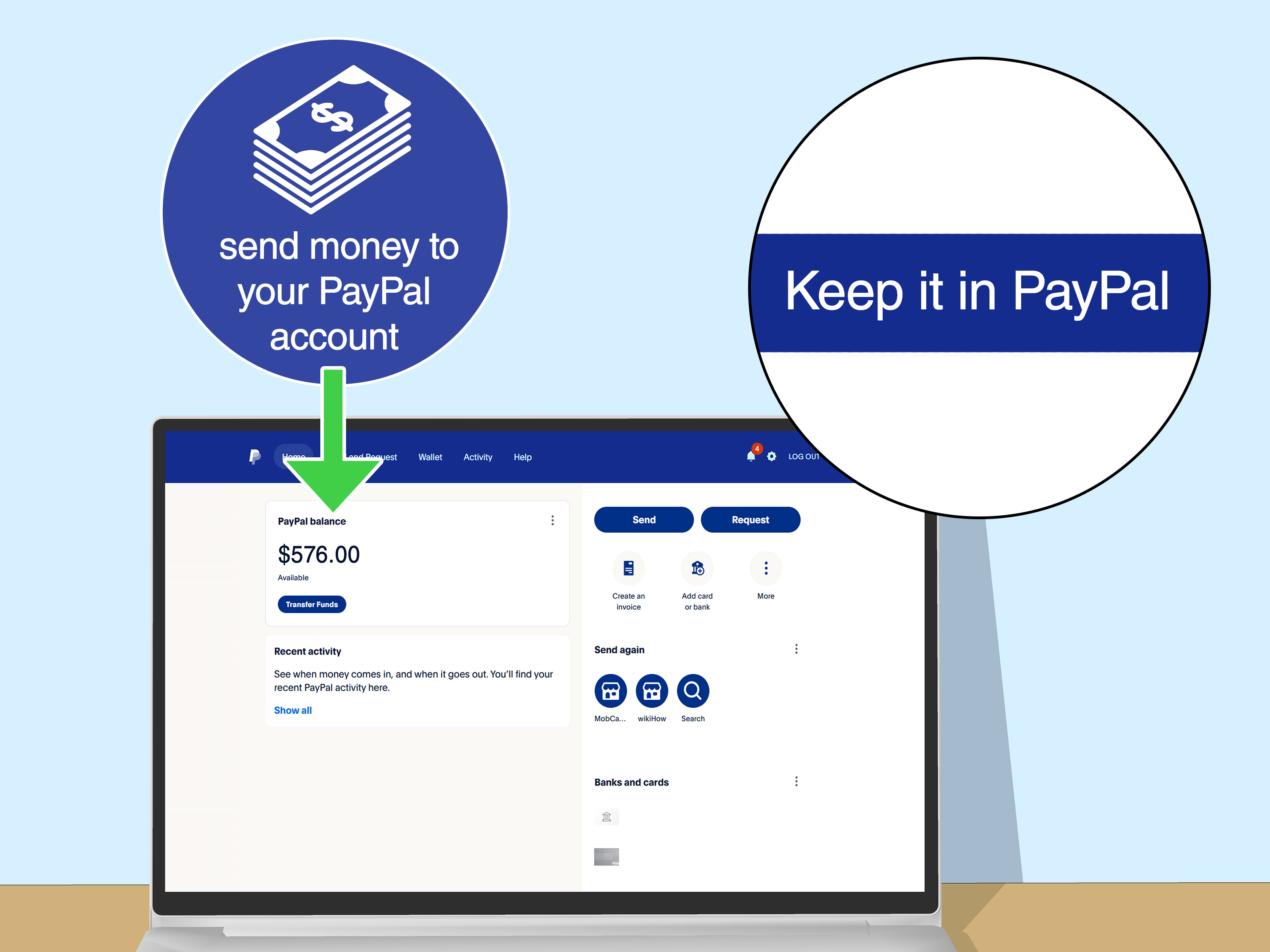 How to Add Money on Paypal Card