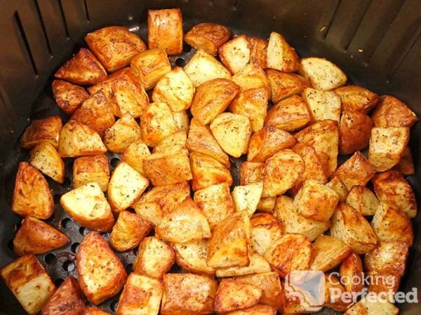 Cooking Roast Potatoes in Air Fryer