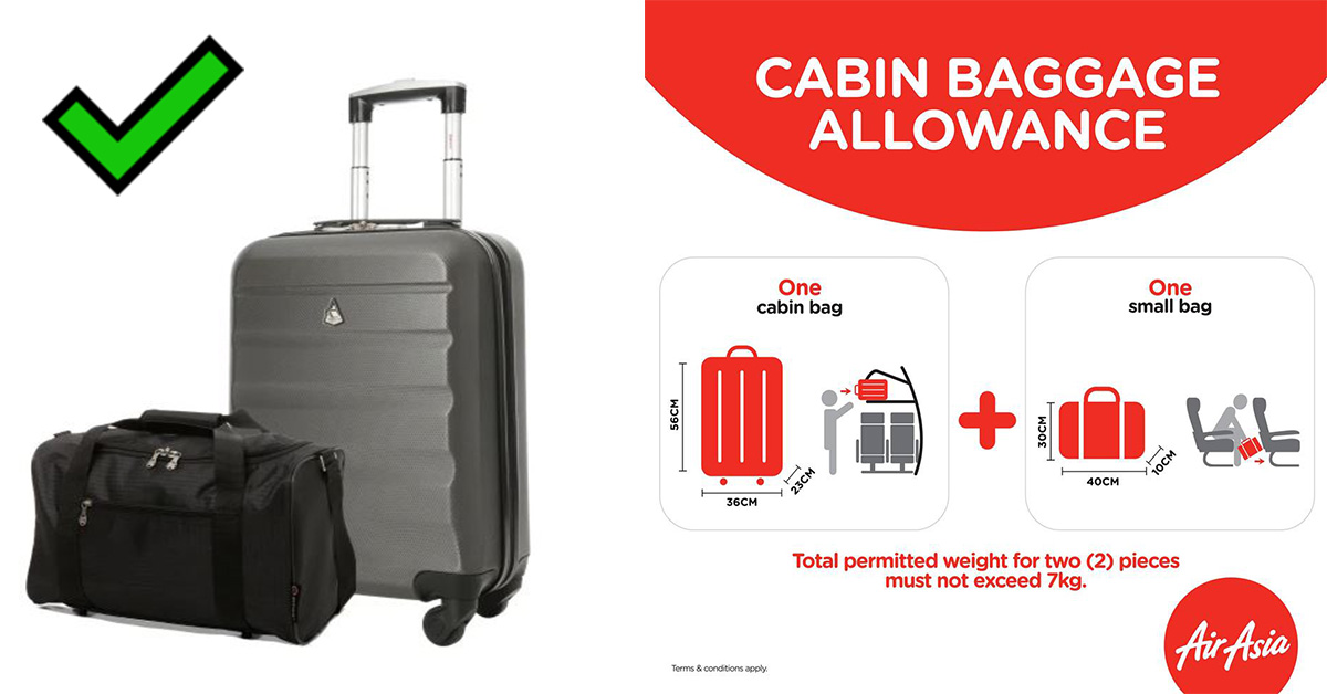 Air Asia Carry on Bag Policy