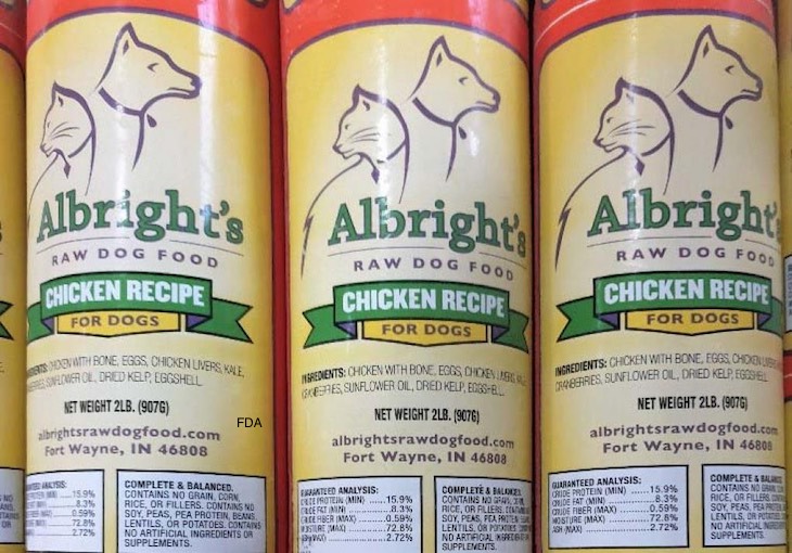 Dog Owners Urged to Stop Feeding Recalled Oma’s Pride Chicken Recipe