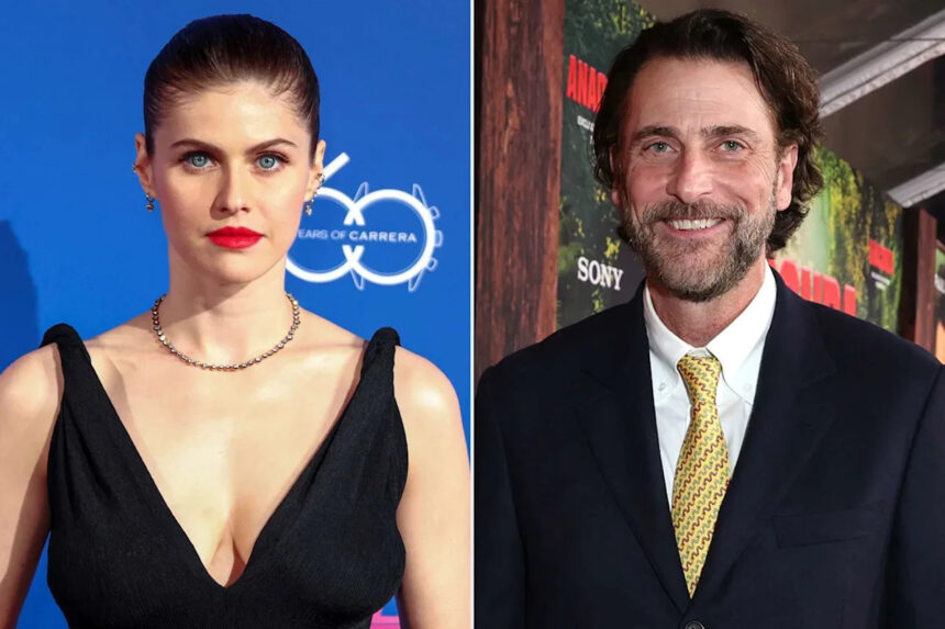 Alexandra Daddario Stuns in Blue Gingham Bikini Months After Andrew Form Split