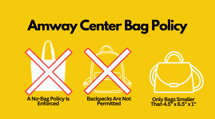 Bag Policy at Amway Center